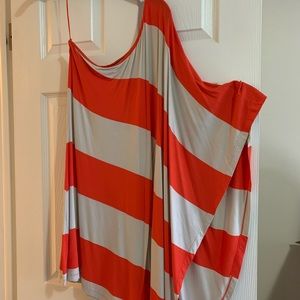 Express one shoulder maxi dress